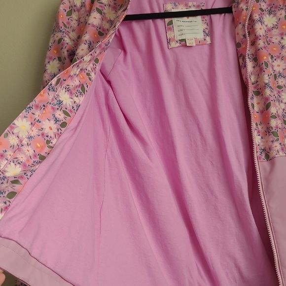 Floral Pink Kids Jacket - Picture 10 of 11